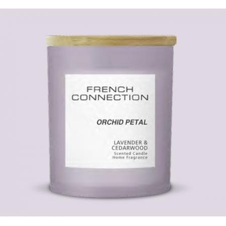 French Connection Pastel Range Candle 200g Orchid Petal Lavender & Cedar