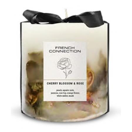 French Connection Botanicals Candle 660g Cherry Bloss/rose