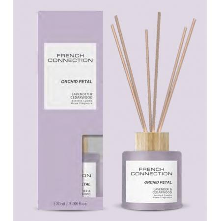 French Connection Pastel Range Reed Diffuser 100ml Orchid Petal