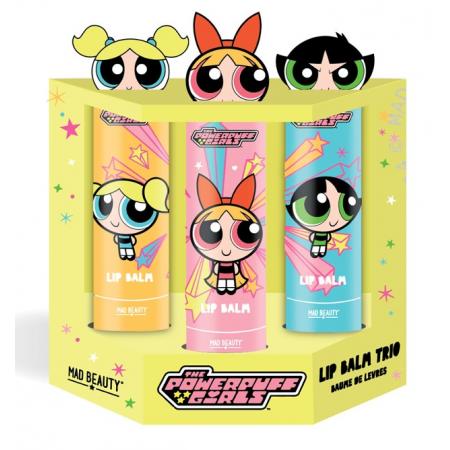 Warner Bros Powerpuff Girls  - Lip Balm Trio