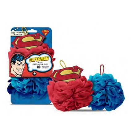 Warner Bros Dc Comics Superman Body Exfoliator Duo