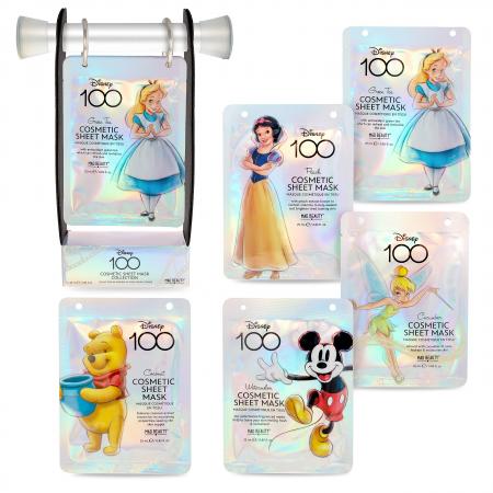 Disney 100 5pc Sheet Face Mask Collection