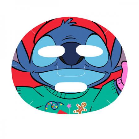 Disney Stitch At Christmas Face Mask