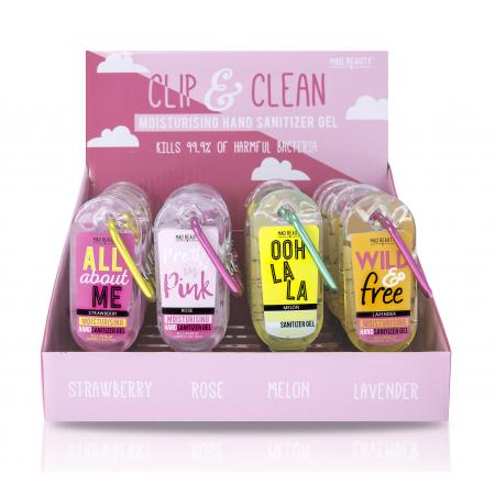 Mad Beauty Clip & Clean Gel Cleanser Sayings 24 Display